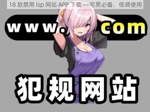 18 款禁用 lsp 网站 APP 下载——宅男必备，低调使用