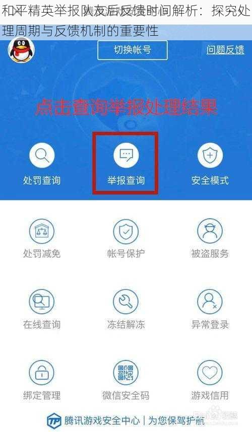 和平精英举报队友后反馈时间解析：探究处理周期与反馈机制的重要性