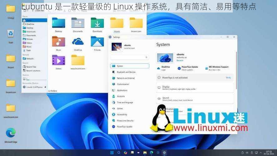 Lubuntu 是一款轻量级的 Linux 操作系统，具有简洁、易用等特点