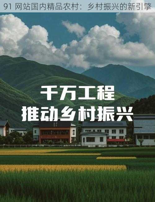 91 网站国内精品农村：乡村振兴的新引擎